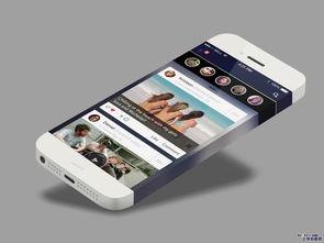 iphone6概念手机ui界面设计