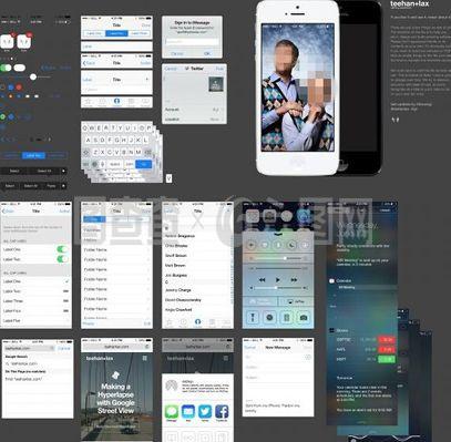 苹果iOS系统界面设计下载